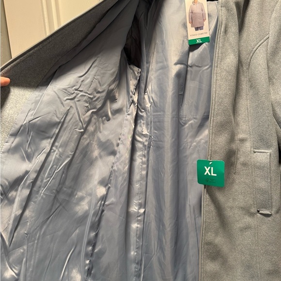 Vince Camuto NWT Women’s Hooded Full Zip Jacket XLWool Blend - Picture 11 of 12